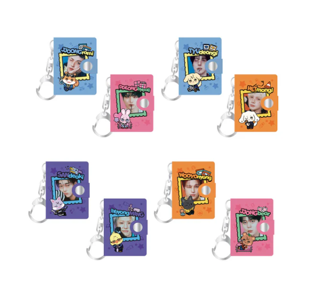 ATEEZ - ANITEEZ IN COLOR POP UP OFFICIAL MD MINI ALBUM KEYRING - COKODIVE