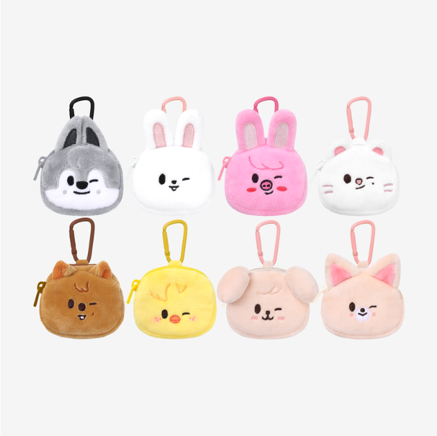 STRAY KIDS - RUN IT WORLD TOUR IN SEOUL OFFICIAL MD SKZOO MINI BACKPACK KEYRING - COKODIVE