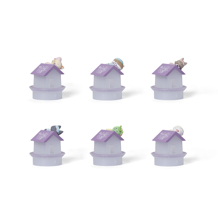 BOYNEXTDOOR - BBNEXDO IN SWEET DREAMS OFFICIAL MD MINI FIGURE OFFICIAL LIGHT STICK PARTS SET - COKODIVE