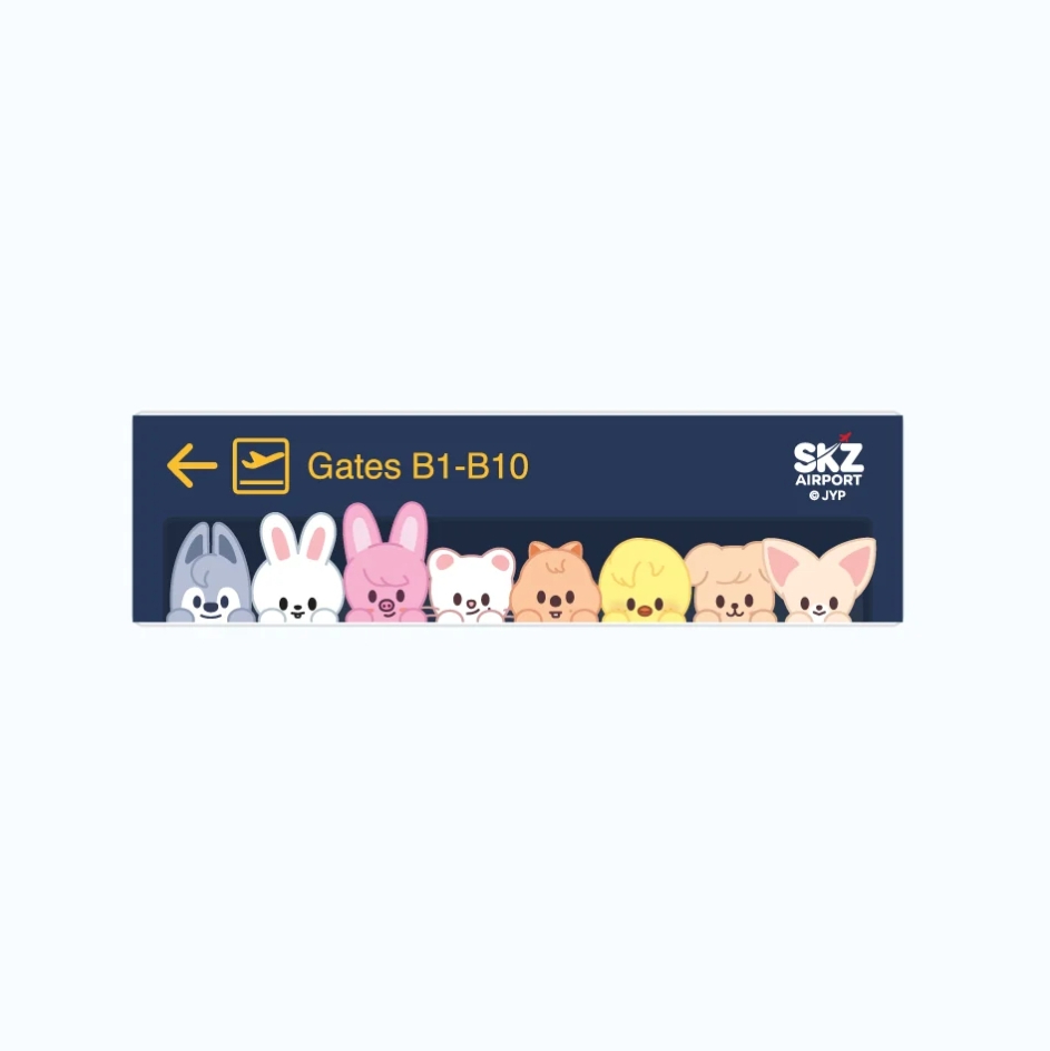 STRAY KIDS - SKZOO EVERYWHERE ALL AROUND THE WORLD GLOBAL POP UP OFFICIAL MD MINI LIGHT BOX - COKODIVE