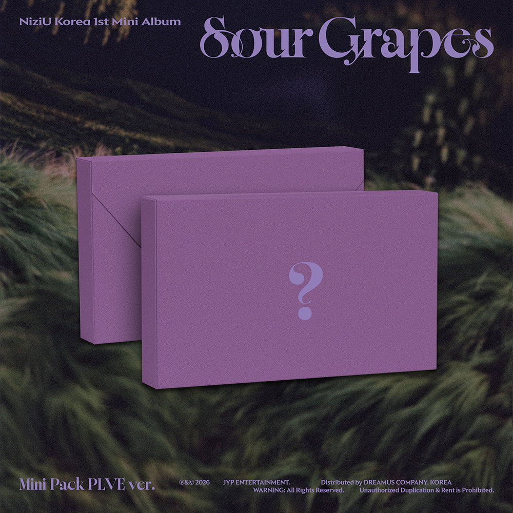 NIZIU - SOUR GRAPES KR 1ST MINI ALBUM MINI PACK PLVE VER - COKODIVE