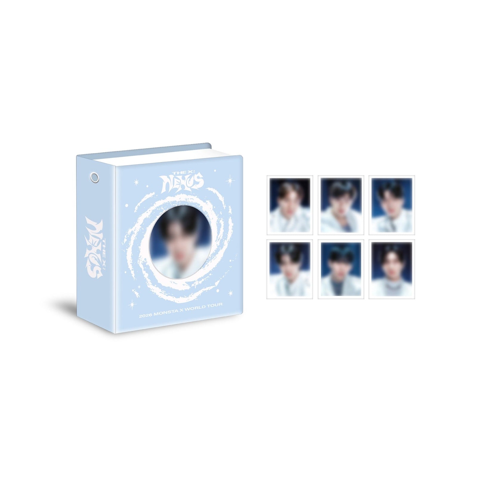 MONSTA X - THE X : NEXUS WORLD TOUR OFFICIAL MD MINI PHOTO BINDER - COKODIVE