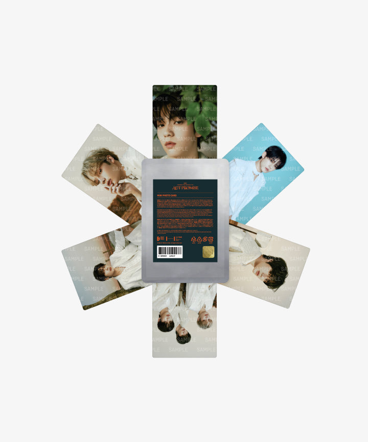 TXT - ACT : PROMISE WORLD TOUR OFFICIAL MD MINI PHOTO CARD - COKODIVE