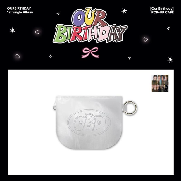 OURBIRTHDAY - OUR BIRTHDAY POP UP OFFICIAL MD MINI POUCH KEYRING - COKODIVE