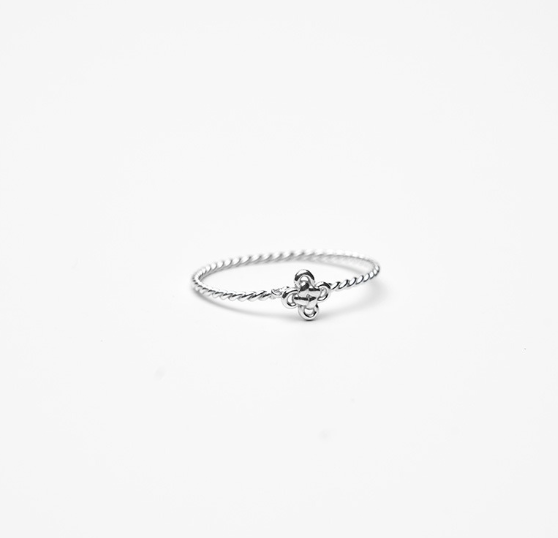 MINI SAENGJJOK KNOT THREAD RING - COKODIVE