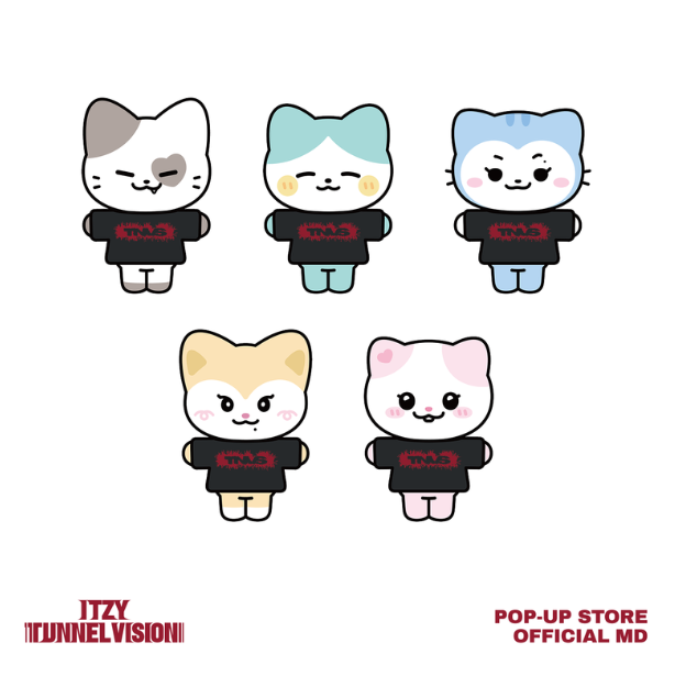 ITZY - TUNNEL VISION POP UP STORE OFFICIAL MD TWINZY X TNVS LONG SLEEVE T-SHIRT (MINI VER) - COKODIVE