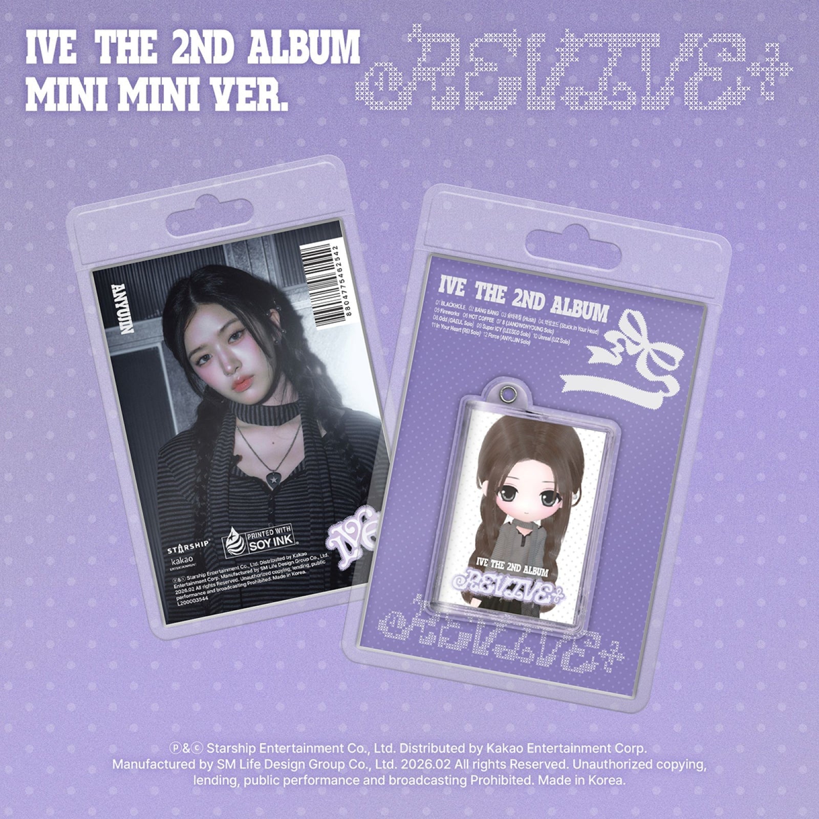 IVE - REVIVE+ 2ND ALBUM LIMITED MINI VER - COKODIVE