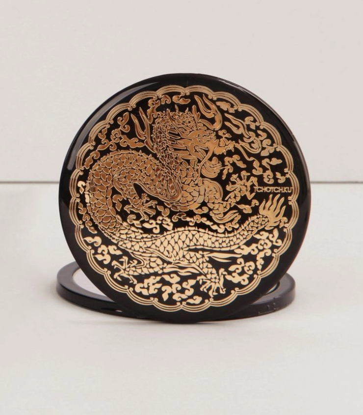 DOUBLE SIDED HAND MIRROR (DRAGON) - COKODIVE