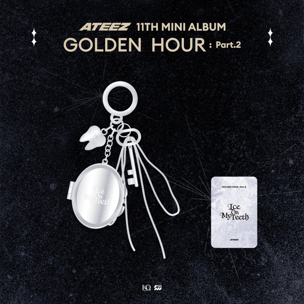 ATEEZ - GOLDEN HOUR : PART.2 POP UP OFFICIAL MD MIRROR KEYRING