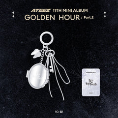 ATEEZ - GOLDEN HOUR : PART.2 POP UP OFFICIAL MD MIRROR KEYRING