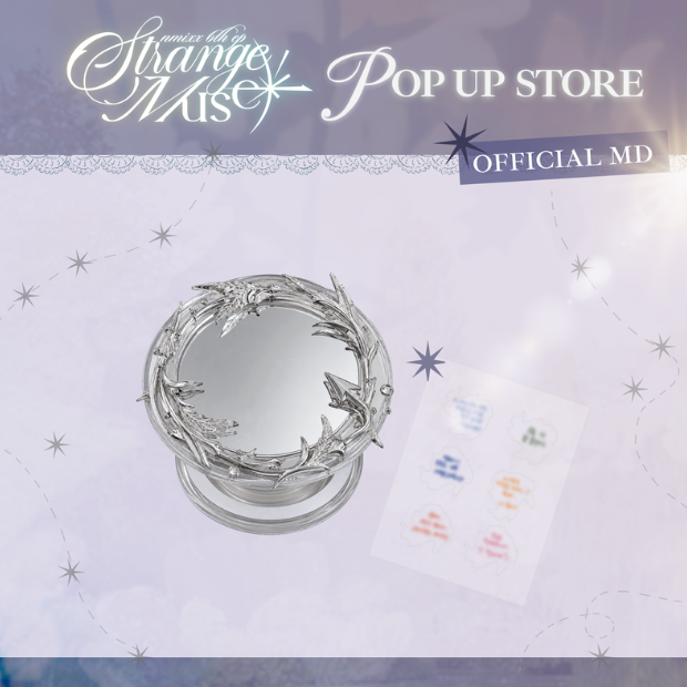 NMIXX - STRANGE MUSE POP UP OFFICIAL MD MIRROR MAGSAFE - COKODIVE