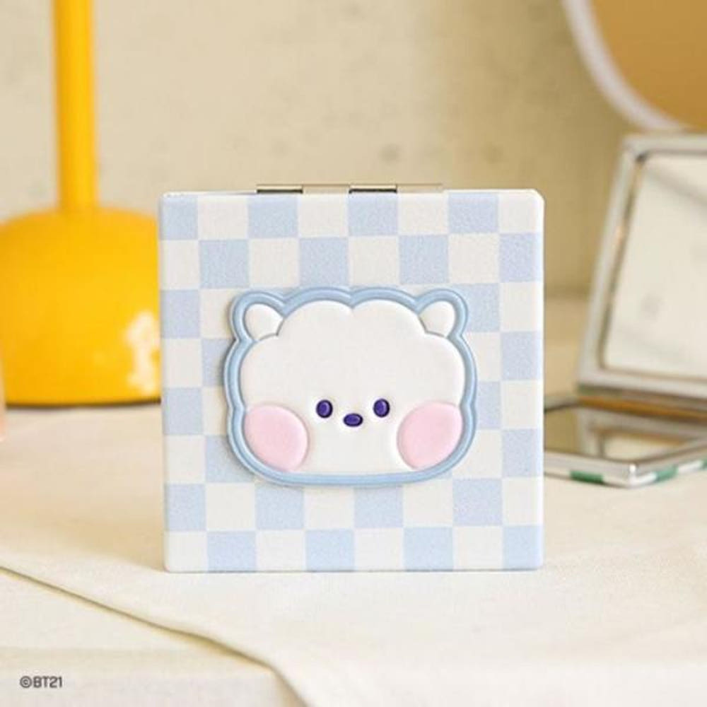 BT21 - MININI LEATHER PATCH MIRROR