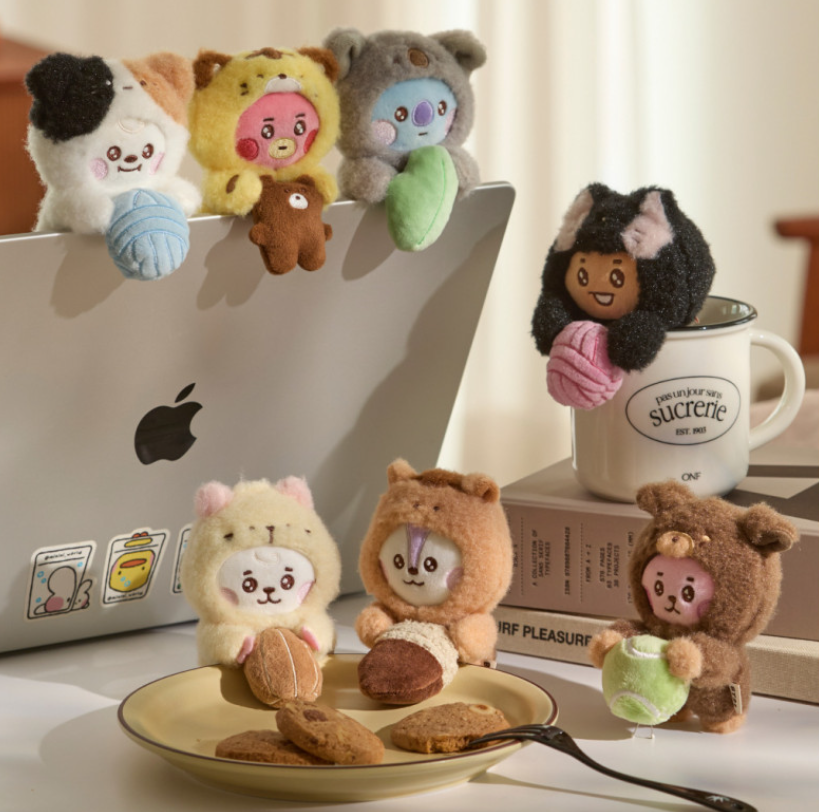 BT21 BABY MORE FLUFFY SMALL MONITOR DOLL COKODIVE - Main Image