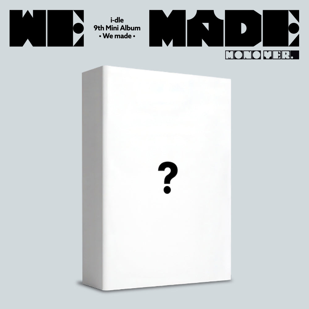 I-DLE - WE MADE 9TH MINI ALBUM MONO VER - COKODIVE