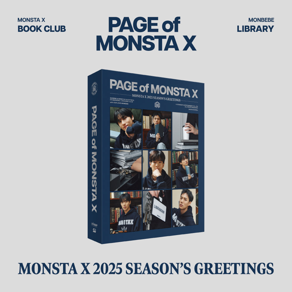 MONSTA X - PAGE OF MONSTA X 2025 SEASON&#39;S GREETING - COKODIVE