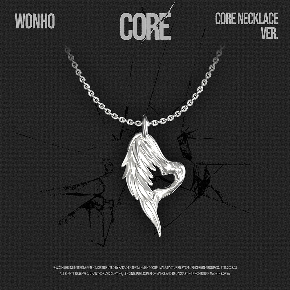 MONSTA X WONHO - CORE EP ALBUM CORE NECKLACE VER - COKODIVE