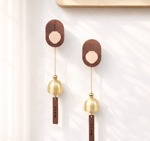MOON JAR WOODEN WIND CHIME DOOR BELL - COKODIVE