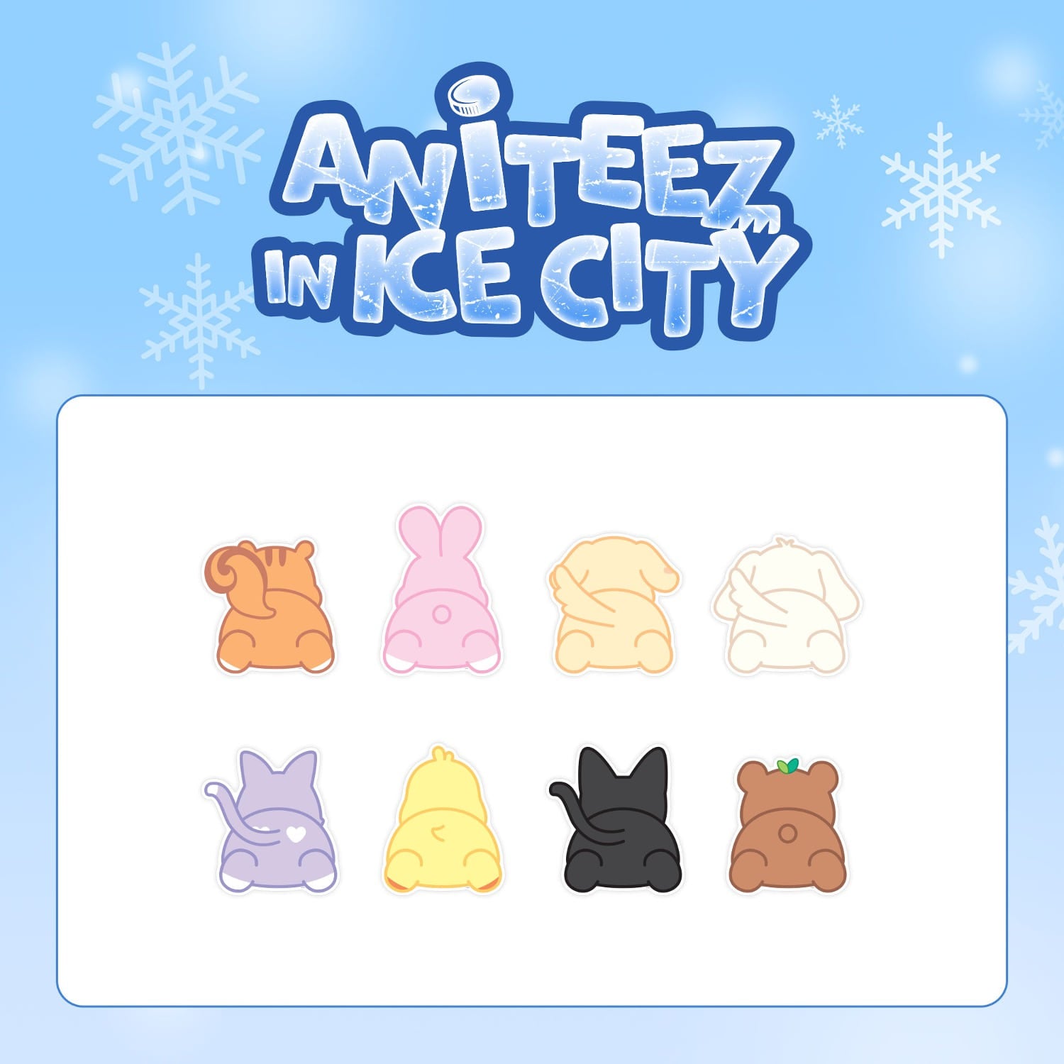 ATEEZ - ATEEZ X ANITEEZ IN ICE CITY OFFICIAL MD MOUSE PAD