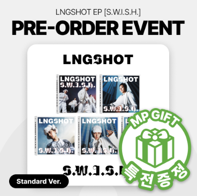 LNGSHOT - S.W.I.S.H. EP ALBUM MUSICPLANT GIFT STANDARD VER SET - COKODIVE