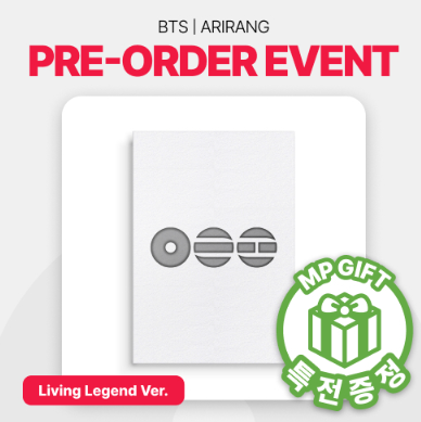 BTS - ARIRANG 5TH ALBUM MUSICPLANT GIFT LIVING LEGEND VER - COKODIVE