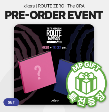 XIKERS - ROUTE ZERO : THE ORA 7TH MINI ALBUM MUSICPLANT GIFT STANDARD SET - COKODIVE