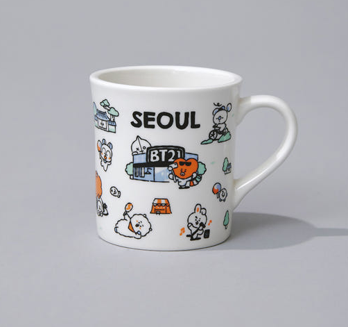 BT21 - SEOUL EDITIION MUG CUP (340ml) - COKODIVE