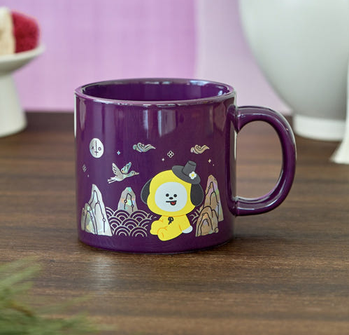 BT21 - PREMIUM K EDITION MOTHER OF PEARL GRAPHIC MUG CUP (320ml) - COKODIVE