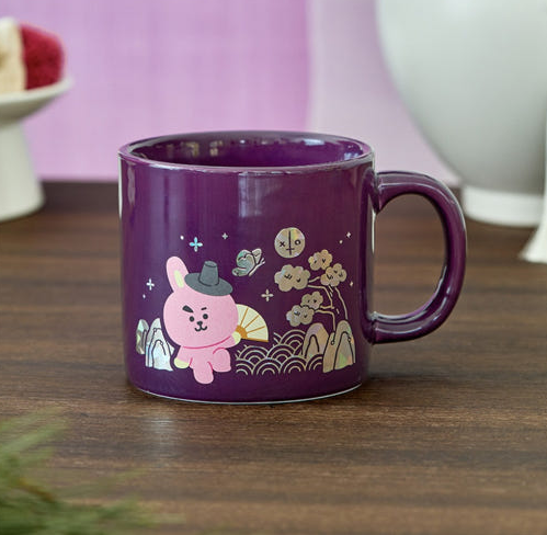BT21 - PREMIUM K EDITION MOTHER OF PEARL GRAPHIC MUG CUP (320ml) - COKODIVE
