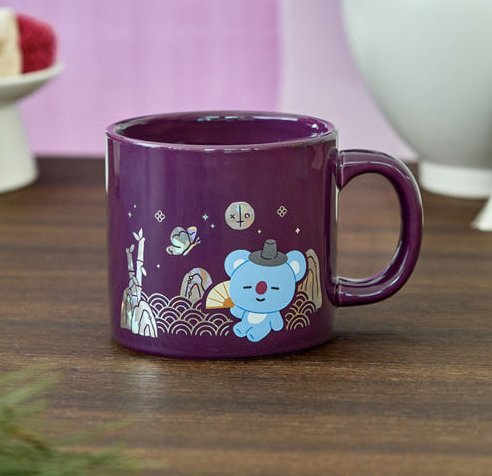 BT21 - PREMIUM K EDITION MOTHER OF PEARL GRAPHIC MUG CUP (320ml) - COKODIVE