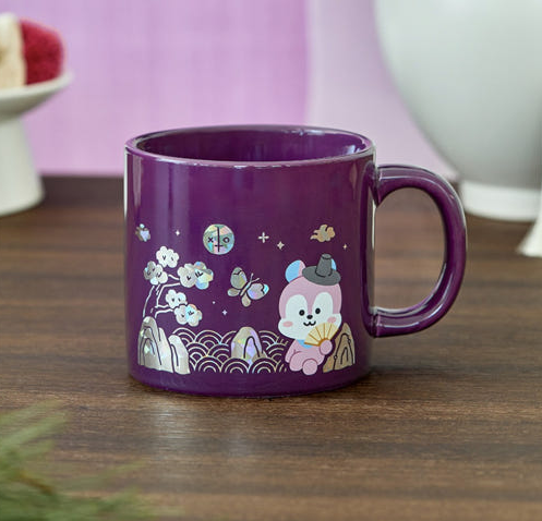 BT21 - PREMIUM K EDITION MOTHER OF PEARL GRAPHIC MUG CUP (320ml) - COKODIVE