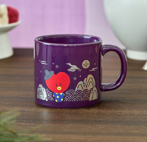 BT21 - PREMIUM K EDITION MOTHER OF PEARL GRAPHIC MUG CUP (320ml) - COKODIVE
