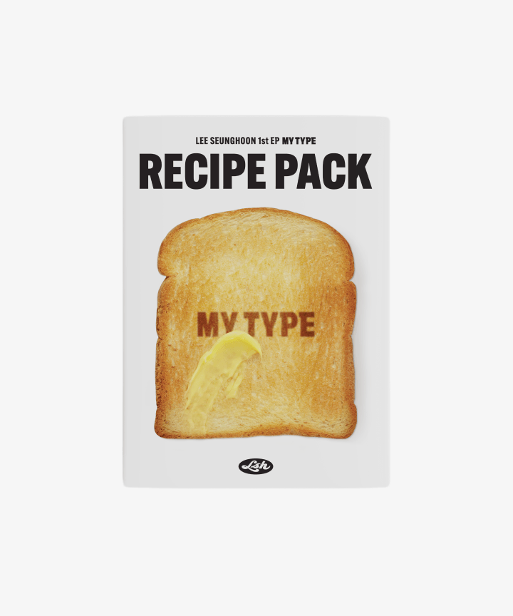 WINNER LEE SUENGHOON - MYTYPE OFFICIAL MD RECIPE BOOK - COKODIVE