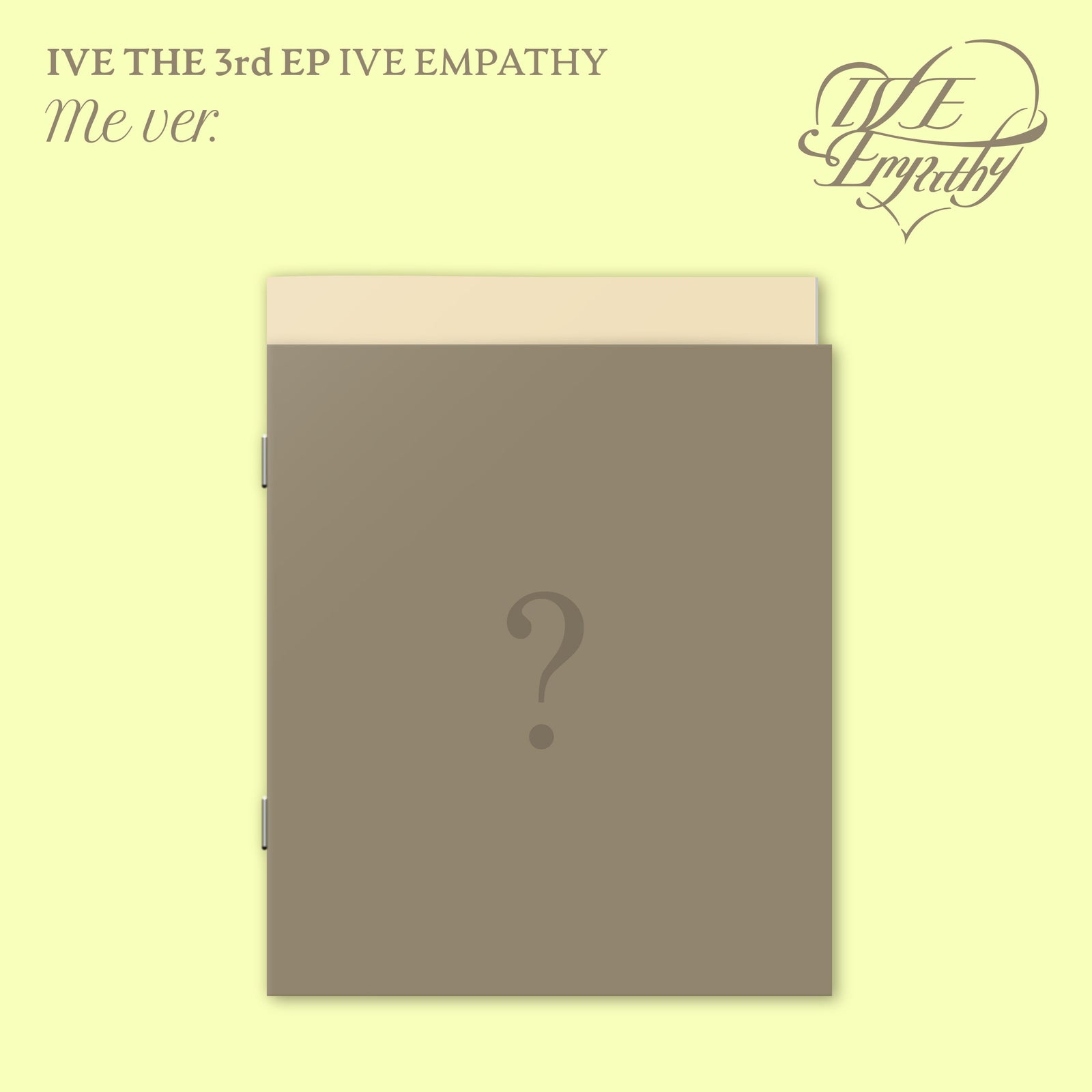 IVE - IVE EMPATHY 3RD EP ALBUM STARSHIP SQUARE GIFT STANDARD YOU VER - COKODIVE