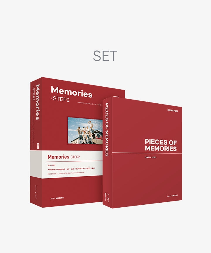 ENHYPEN - MEMORIES STEP 2 DIGITAL CODE + PIECES OF MEMORIES [2021-2022] SET - COKODIVE