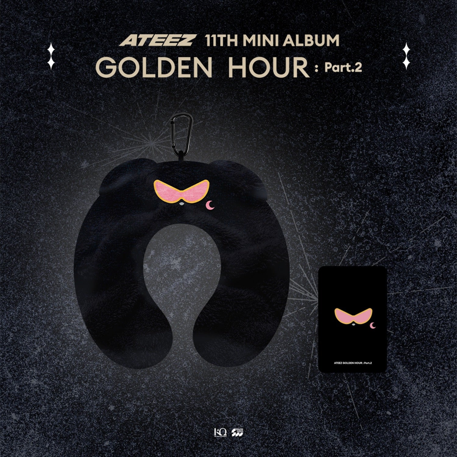 ATEEZ - GOLDEN HOUR : PART.2 OFFICIAL MD MITO NECK PILLOW - COKODIVE