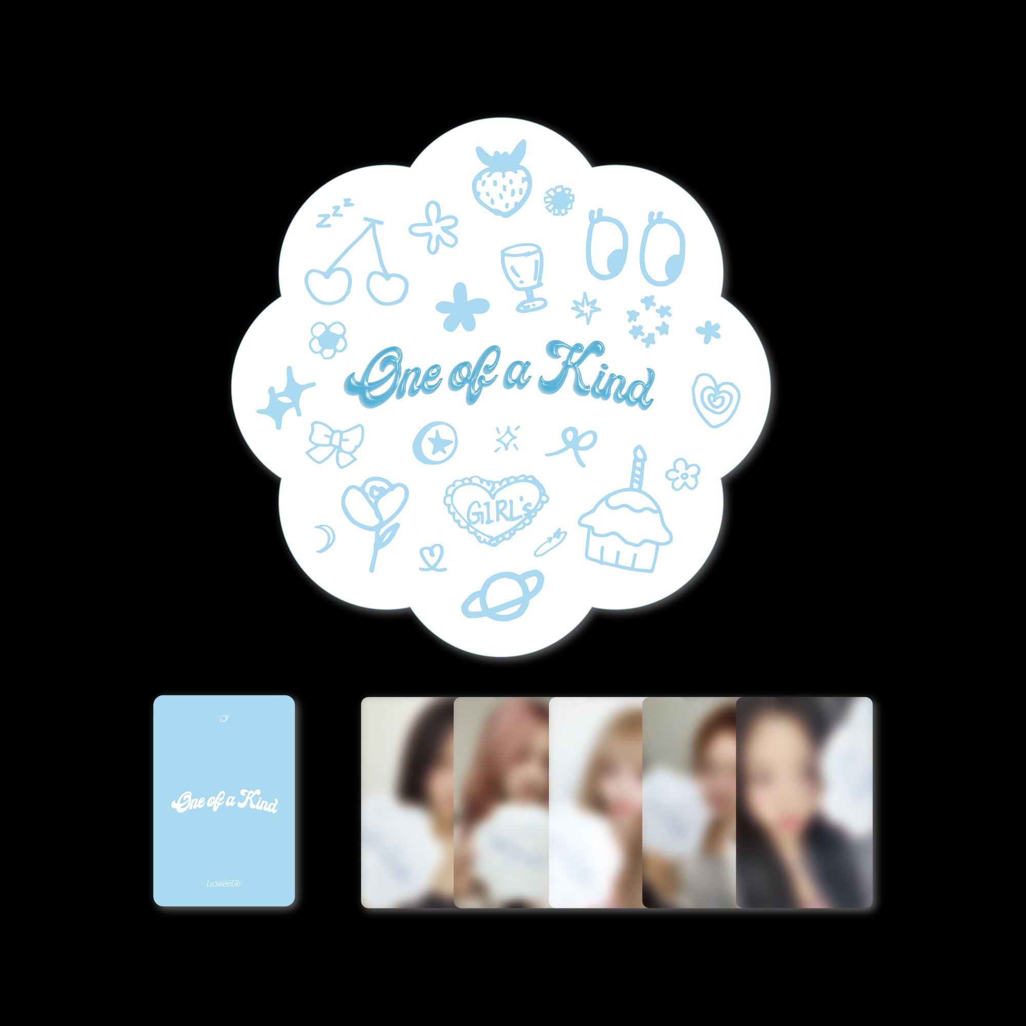 [2ND PRE-ORDER] LOOSSEMBLE - ONE OF A KIND 2ND MINI ALBUM OFFICIAL MD MOUSE PAD - COKODIVE