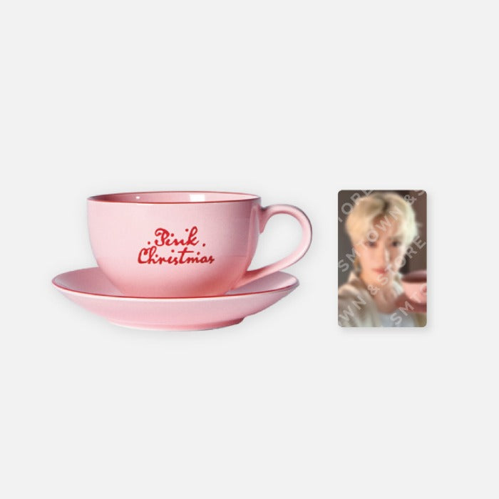 NCT127 - 2024 PINK CHRISTMAS CUP &amp; SAUCER SET - COKODIVE