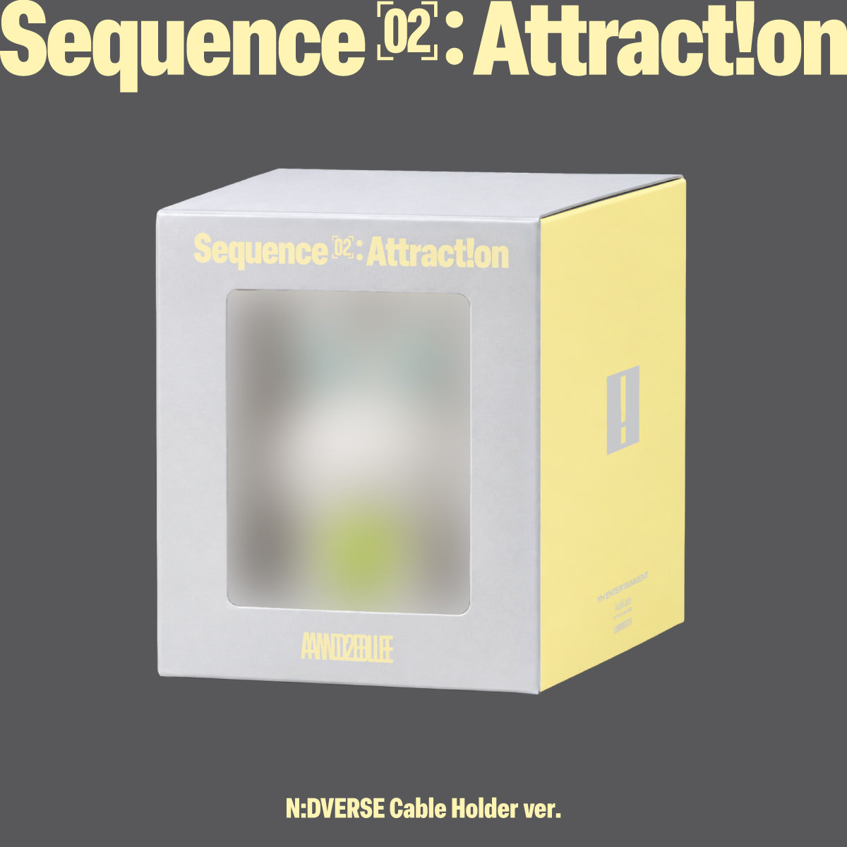AND2BLE - SEQUENCE 02 : ATTRACTION 2ND MINI ALBUM N:DVERSE CABLE HOLDER VER SET - COKODIVE