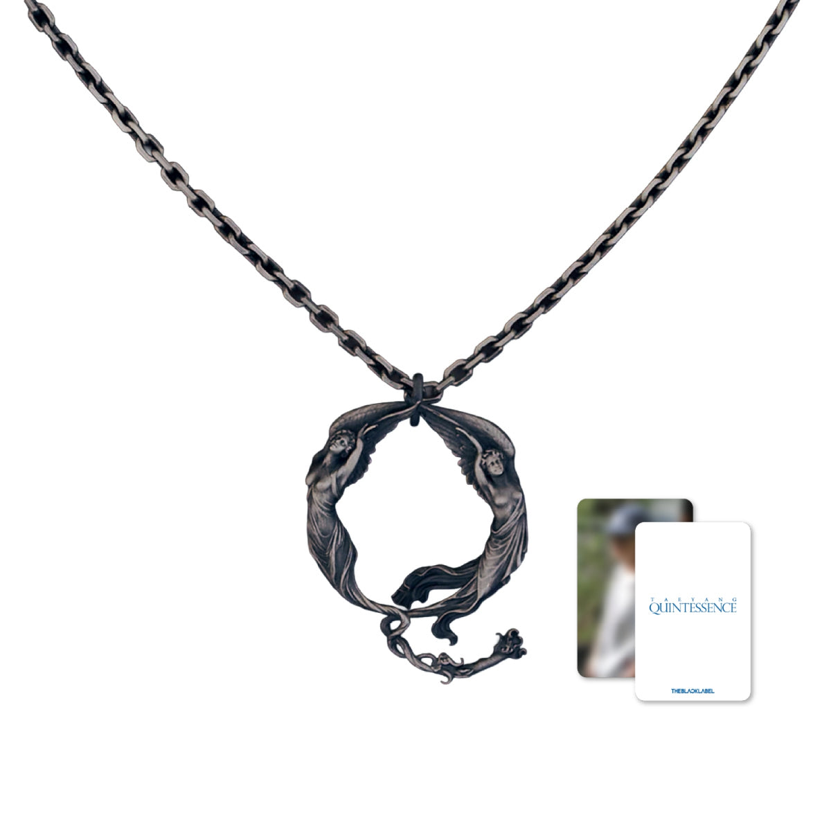 TAEYANG - QUINTESSENCE OFFICIAL MD SILVER NECKLACE SET - COKODIVE