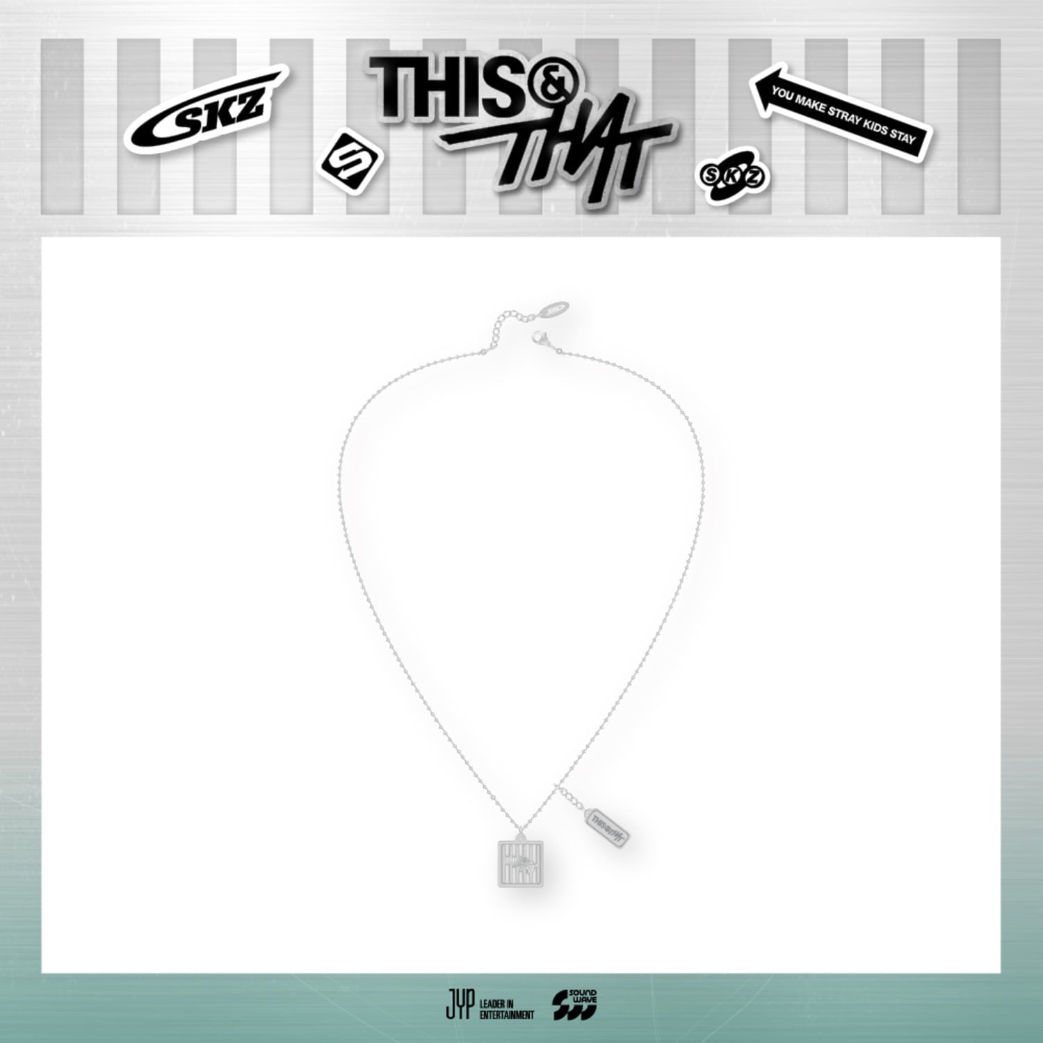 STRAY KIDS - THIS & THAT POP UP OFFICIAL MD NECKLACE - COKODIVE
