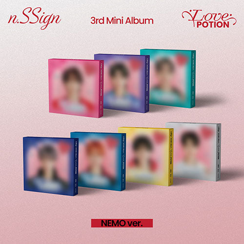 n.SSign - LOVE POTION 3RD MINI ALBUM NEMO VER RANDOM - COKODIVE