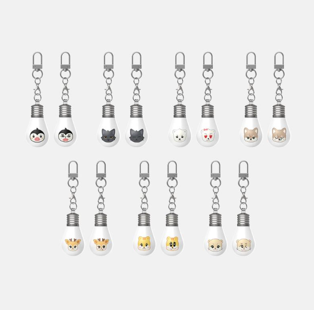 NEXZ - SAUCIN' THE WORLD 1ST ASIA TOUR IN SEOUL OFFICIAL MD NEXZOO LIGHT BULB KEYRING - COKODIVE