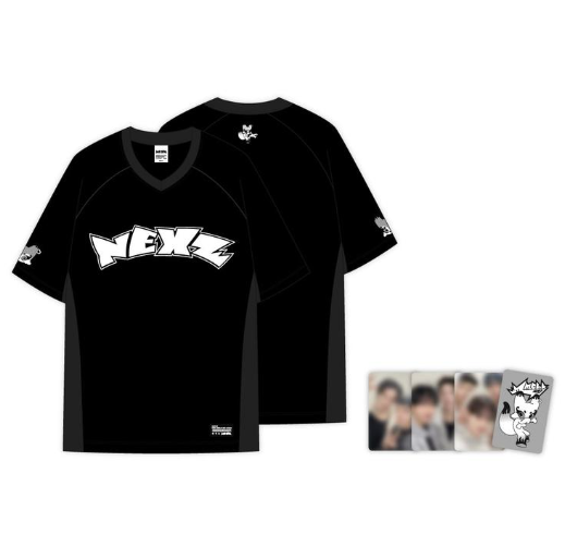 NEXZ - Mmchk POP UP OFFICIAL MD V-NECK T-SHIRT - COKODIVE