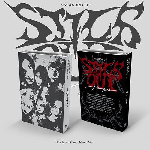 NMIXX - Fe3O4 : STICK OUT 3RD EP ALBUM PLATFORM ALBUM JYP SHOP GIFT NE
