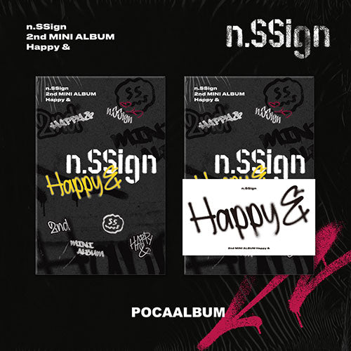 N.SSIGN - HAPPY & 2ND MINI ALBUM POCAALBUM VER. - COKODIVE