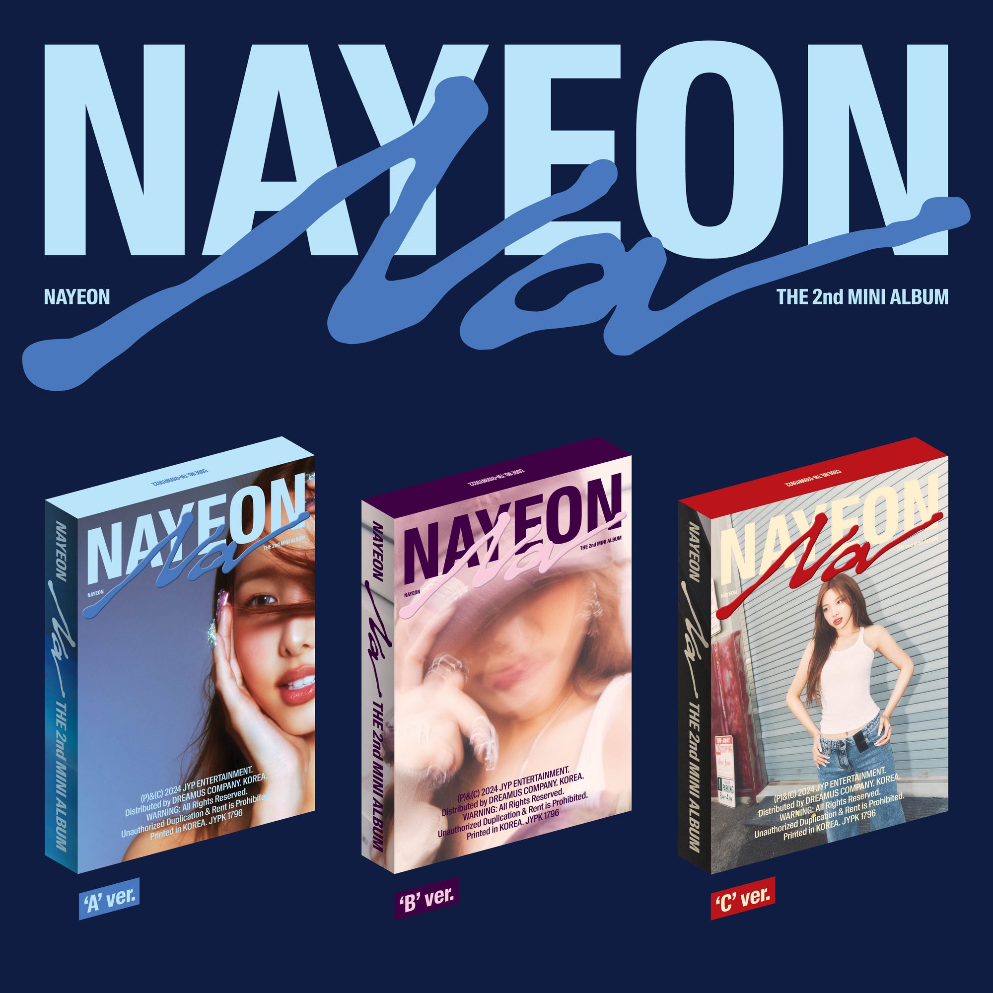 TWICE NAYEON - NA 2ND MINI ALBUM PHOTOBOOK JYP SHOP GIFT RANDOM - COKODIVE