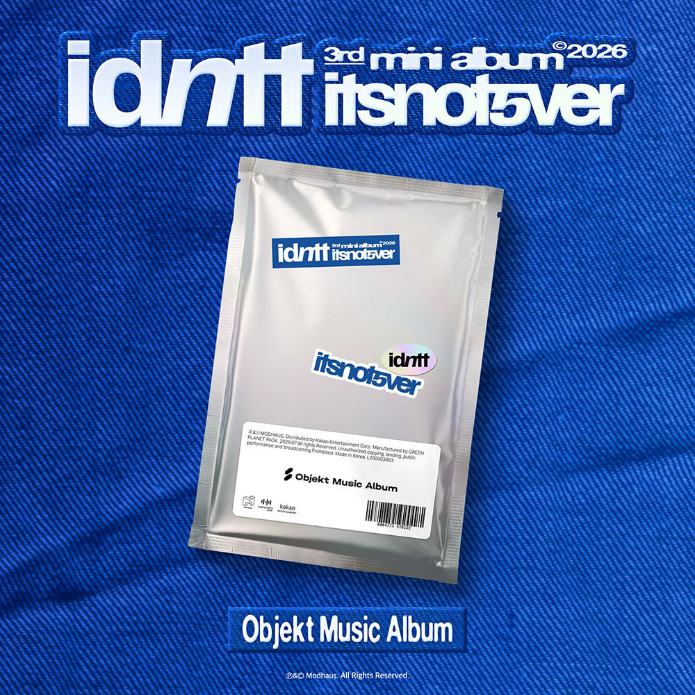 IDNTT - ITSNOTOVER 3RD MINI ALBUM OBJEKT MUSIC ALBUM VER - COKODIVE