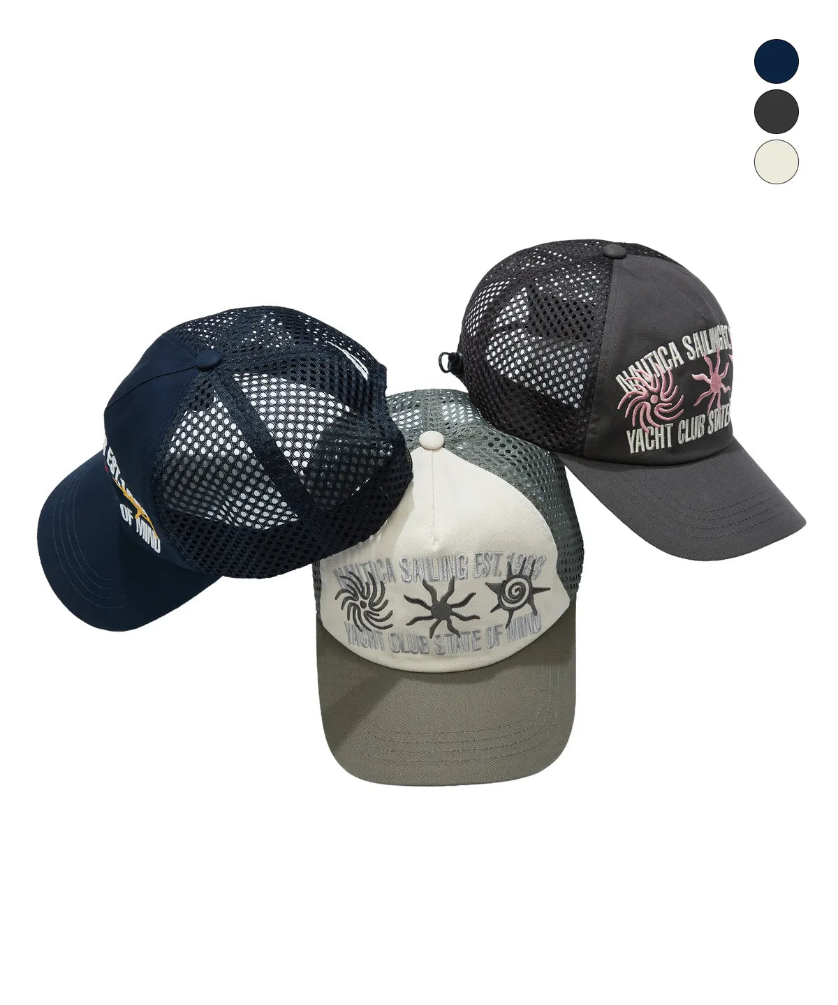 [BTS SUGA PICK] NAUTICA OCEAN TOTEM 5PANEL BALL CAP - COKODIVE