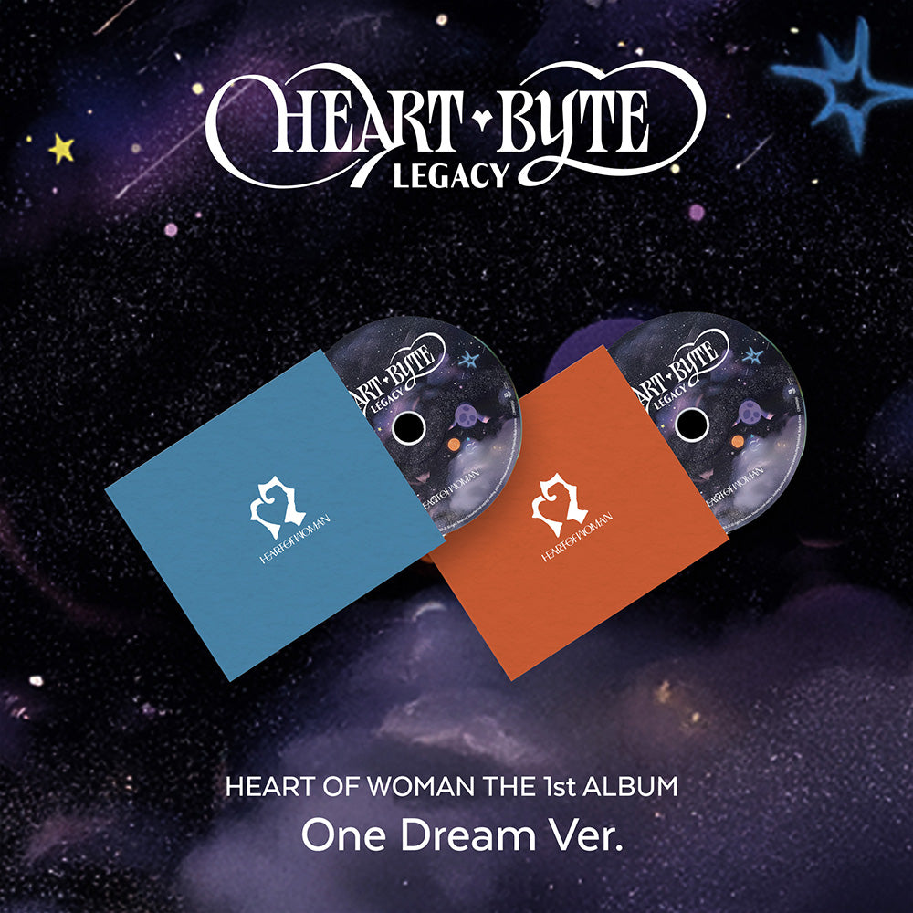 HEART OF WOMAN - HEART BYTE : LEGACY 1ST ALBUM ONE DREAM VER SET - COKODIVE