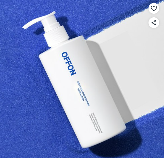 [ATEEZ YEOSANG PICK] OFFON KEEP CALM MOISTURE BODY LOTION - COKODIVE